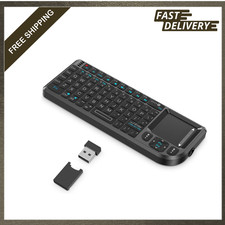 Mini Keyboard with Touchpad 2.4G Bluetooth Backlight for Smart TV PC Android iOS picture