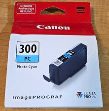 Canon PFI-300PC Photo Cyan Genuine Ink Tank Cartridge for imagePROGRAF PRO-300 picture