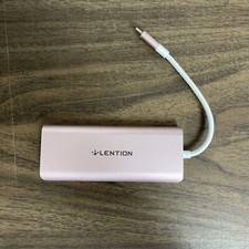 LENTION USB-C HUB Thunderbolt 3 to USB 3.0 HDMI Ethernet PD Adapter Card Reader picture