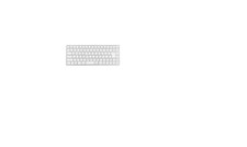 ELECOM Precisionist Wireless Keyboard Mini Thin Multi-Pair White TK-PN1075 picture
