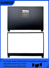 95%New For MSI WS65 Mobile Workstation MS-16Q5 LCD Back Cover/LCD Front Bezel picture