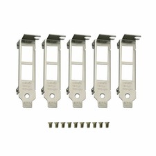 Lot of 10 pcs Full Height Bracket for Intel X540-T2 X550-T2 HP561T 716591-B21 picture