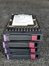 Lot of 4 HP 627114-002 507129-019 EH0300FBQDD 300GB 15K RPM 16MB SAS 2.5