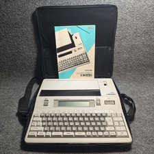 VTG RARE HTF NEC Bungo Mini 3 Japanese Didicated Personal Word Processor picture