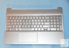 HP 15-DY 15-dy1027 15-dy5073dx 15-dy2032nr Laptop Palmrest w/Touchpad + Keyboard picture