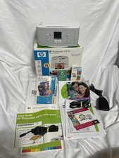 NEW HP Photosmart A516 Digital Compact Color Photo Inkjet Printer 4x6 - Open Box picture