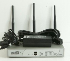  SonicWall TZ 215W Managed Firewall ALP24-08F w/ Antennas & PSU j815  picture