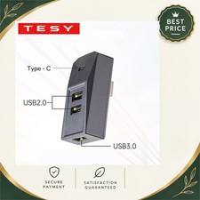 Glove Box USB Hub for Tesla Model Y YL Juniper Model 3 Highland Type-C Splitter picture