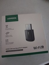 UGREEN WiFi Adapter for Desktop PC, AX900 USB 6 with Black  picture