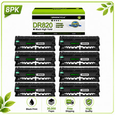 8 Pack DR820 Drum Unit Fits for Brother HL-6300DW HL-6400DW MFC-5700DW DCP-5650D picture