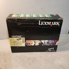 Lexmark 12A7462 High Yield Black Cartridge Genuine New OeM Open Box  picture