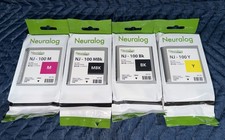 New Genuine Neuralog Ink Tank Set NJ-100M NJ-100MBK NJ-100BK NJ-100Y (4x130ml) picture