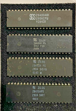 SGS Z80A CPU, Z8400AB1 AND  ZILOG SUPPORT CHIPS picture