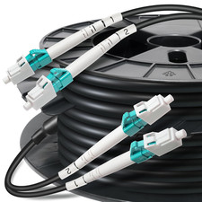 500 Ft All-Dielectric (5.8Mm) Aerial/Direct Burial Outdoor Multimode Duplex OM3 picture
