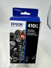 Epson 410XL High Capacity Ink Cartridge Black  Exp 01/2024 NIB Genuine picture