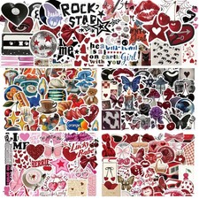 300PCS Y2K Downtown Girl Stickers, Vintage Trendy Aesthetic Waterproof 300pcs picture