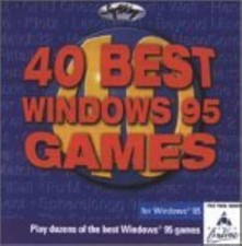 40 Best Windows 95 Games PC CD Landmine Bustout puzzle bowling games collection picture