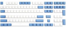 Drop Two Tone Shine Through Keycap Kit - Blue 108 Keys Blue  picture