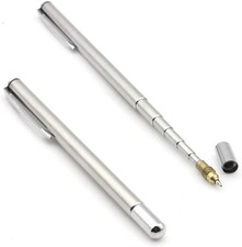 2PCS Stainless Steel Pen with Clip - Hand Pointer Extendable 2-PACK  picture