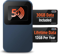 Solis Edge, 5G Wifi Hotspot with 1Gb/Monthly + 30GB Global Data picture