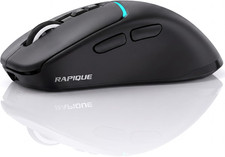 Bluetooth Wireless Mouse, Dual Bluetooth + 2.4G, Black picture