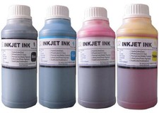 4x250ml ND® Non-OEM Dye Inks for 502 T502 Ink Bottle ET-3710 3760 3830 3843 3850 picture