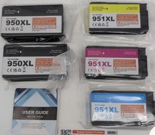 Acaves 5 Pack Ink Cartridges  950XL 951XL NEW picture