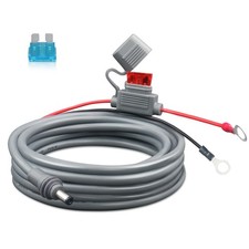 Starlink Mini Direct Battery Power Cable 16AWG O-Ring Terminal to DC Connecte... picture