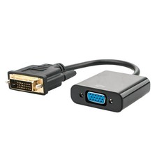 1PC 25-Pin DVI-D Male to 15-Pin VGA Female Cable Adapter 1080P HD Converter picture