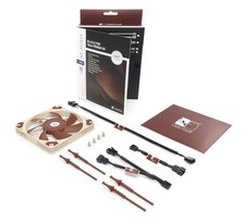 Noctua NF-A12x15 PWM, Premium Quiet Slim Fan, 4-Pin (120x15mm, Brown) picture