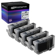 5pk For Canon 6384B002 (CLI-42BK / CLI-42) Black Ink Cartridge PIXMA PRO-100 picture
