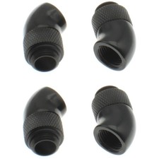 45° Extender Fitting,4pcs G1/4