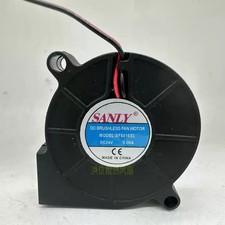 SANLY 5015 SF5015SL DC24V 0.05A 50×15 mm 2-wire Turbine Blower Cooling Fan picture