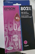 Sealed Epson Printer DuraBrite 802 Ink Cartridges picture