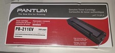 PANTUM PB-211ev Genuine Black Toner Cartridge for P2502W M6552NW M6500NW M6602NW picture