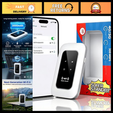 Unlocked 4G/5G Portable WiFi Hotspot Router, 300Mbps, Connects 16 Devices, Trave picture