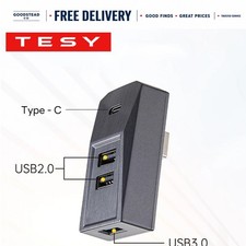 TESY Glovebox USB Hub for Tesla Model Y Juniper Model 3 Highland 4-in-1 Type-C picture