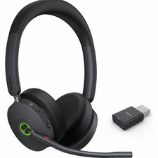 Yealink WH68 Hybrid ANC DECT Bluetooth Wireless Headset w/Adapter 1208714 picture