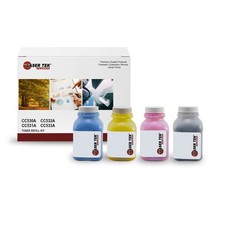 4Pk LTS 304A CMYK Toner Refill Kit Compatible for HP LaserJet CP2025 CM2320fxi picture