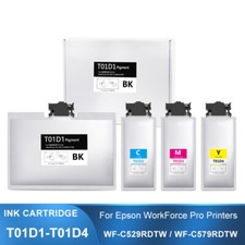 T01D1 T01D2 T01D3 T01D4 Ink bags For Epson WF Pro C529RDTW C579RD2TWF  Printer picture
