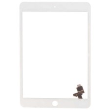 Digitizer Adhesive No Home Button for Apple iPad Mini 3 White Replacement Part picture