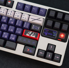 Sasuke Uchiha Anime Keyboard Caps Full Key Set picture