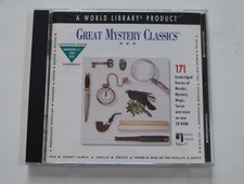 World Library’s GREAT MYSTERY CLASSICS: 171 Complete Texts, PC CD ROM, Windows picture