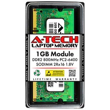 1GB DDR2 PC2-6400 SODIMM Replacement for Micron MT8HTF12864HDZ-800H1 Memory RAM picture