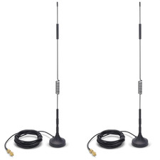 4G/5G External Magnetic Antenna - 7 Dbi Loaded Coil - SMA + TS9 picture