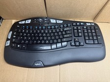 Logitech K350 Comfort Wave Ergonomic Wireless Computer Keyboard – NO USB DONGLE picture