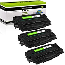 3PK Q7516A 16A Toner Cartridge For HP LaserJet 5200 5200DTN 5200L 5200N 5200TN picture