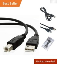 Reliable 10ft USB Cable for DJ Controllers - Supports Fast Data Transfer & More picture