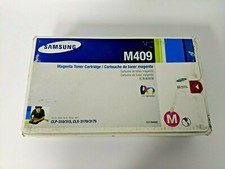 SAMSUNG GENUINE TONER CARTRIDGE M409 MAGENTA - CLT-M409S picture
