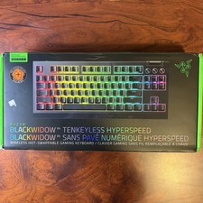 Razer BlackWidow V4 TKL HyperSpeed Wireless Mechanical Orange Switch Gaming NEW picture